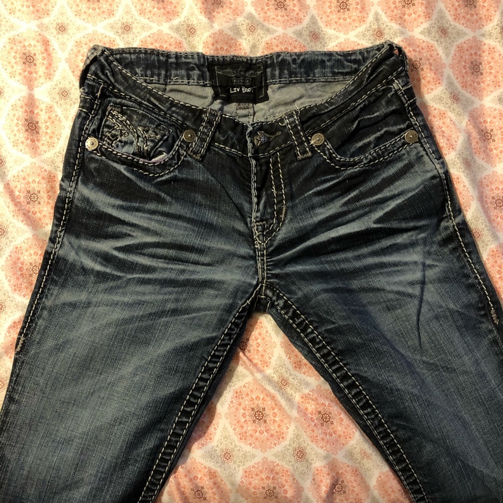 Big Star Liv Boot 27L Dark Wash